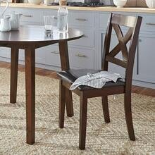 See Details - X Back Side Chair- Single Chair