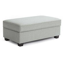 See Details - STORAGE OTTOMAN - Dark Walnut - Fabric - F16