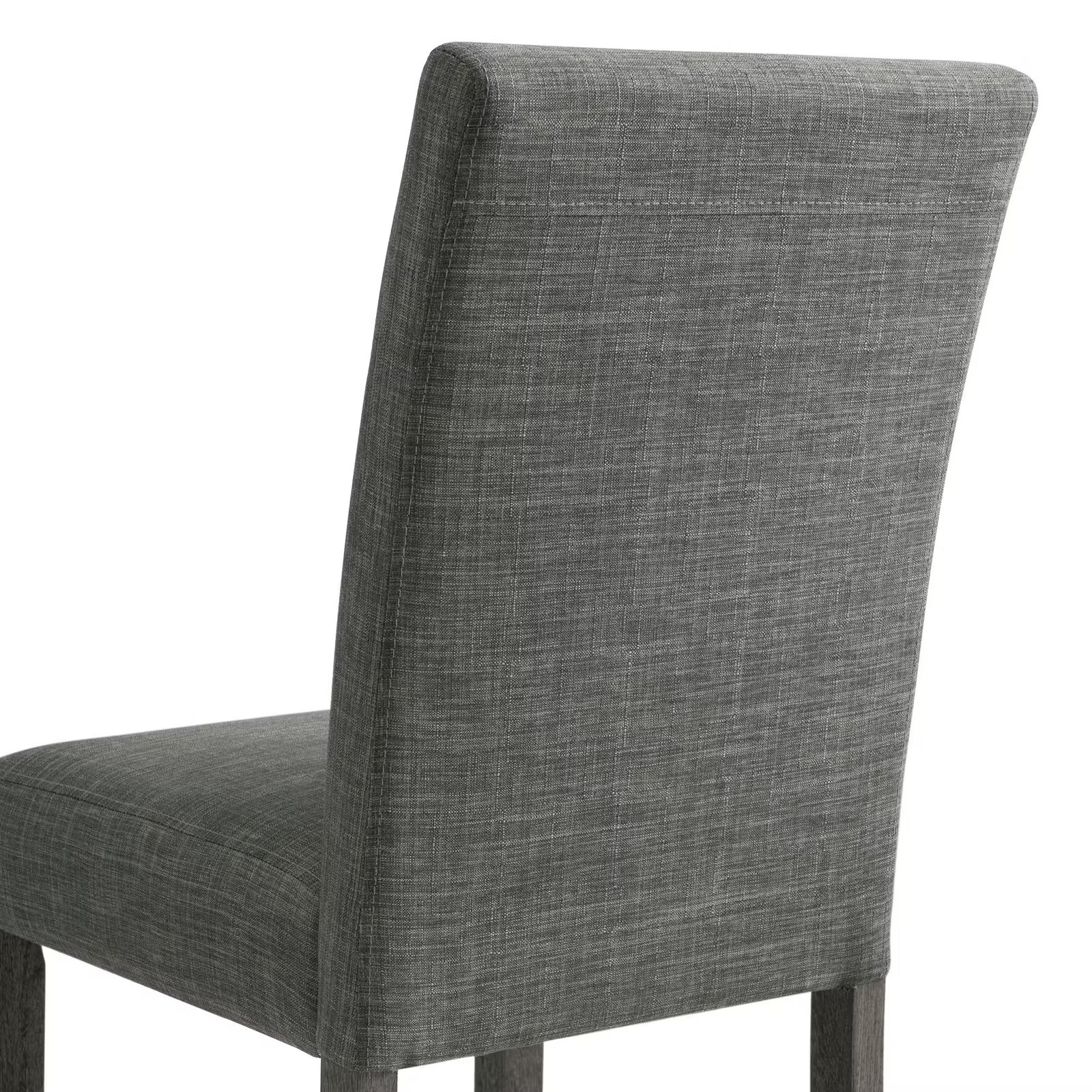 Elements - Oak Lawn Charcoal Grey Side Chair Grey Fabric (2 Per Pack)