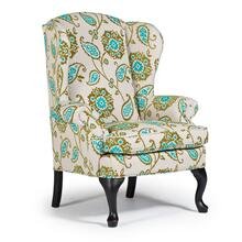 View Product - STATIONARY CHAIR - Antique Black - Fabric - Sylvia