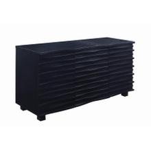 See Details - Stanton 3-drawer Rectangular Server Black