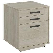 See Details - Loomis 3-drawer Home Office File Cabinet Whitewashed Grey