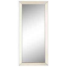 See Details - Barnett 30 X 70 Inch Full Length Floor or Wall Mirror Silver