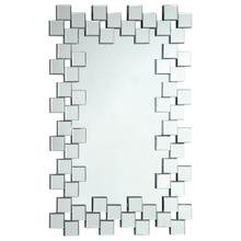 See Details - Pamela 32 X 47 Inch Rectangular Frameless Wall Mirror Silver