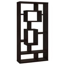 See Details - Corey 71-inch 8-shelf Bookshelf Cappuccino