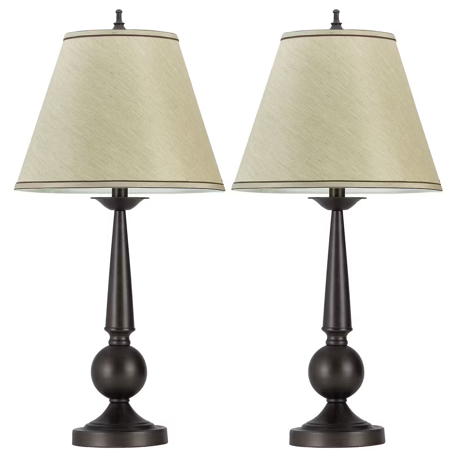 See Details - Ochanko 27-inch Empire Shade Table Lamp Bronze (set of 2)